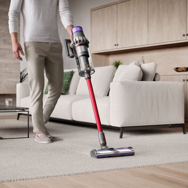Outsize Cordless Vacuum Cleaner | Red | New Condition Open Box