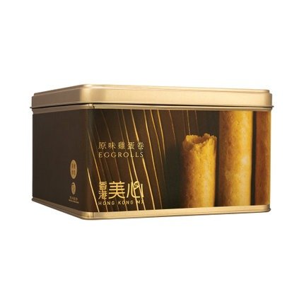 【直营】香港进口美心原味鸡蛋卷448g零食小吃礼盒铁盒