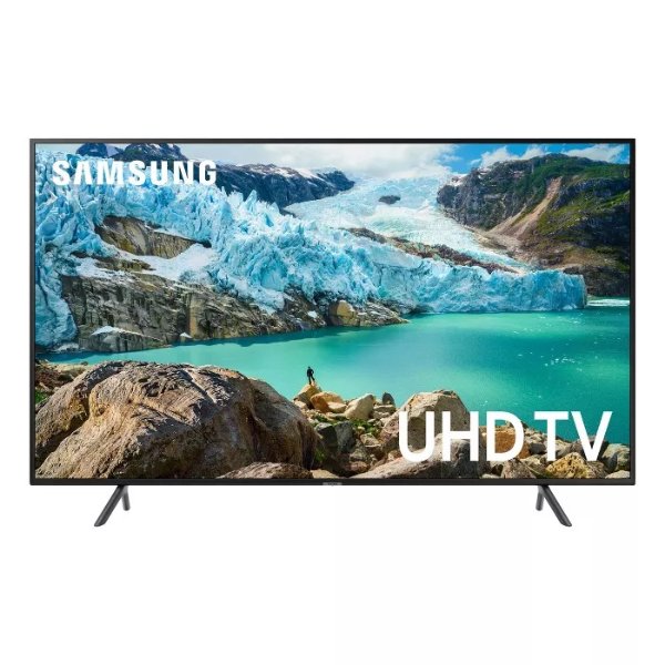 55" Smart 4K UHD TV - Charcoal Black (UN55RU7100FXZA)