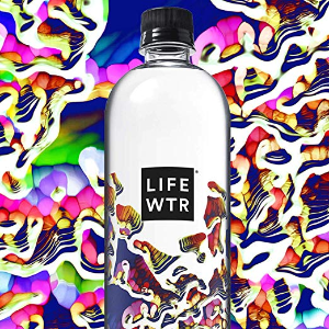 LIFEWTR 画布瓶身 PH平衡电解质水 1L 6瓶