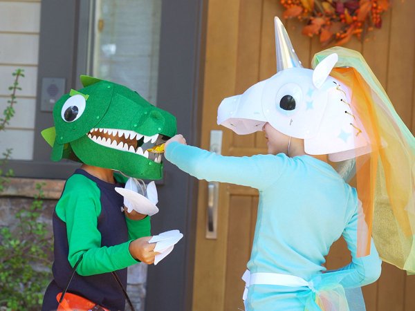 Chomping Mechanical Dinosaur Costume Ages 5+