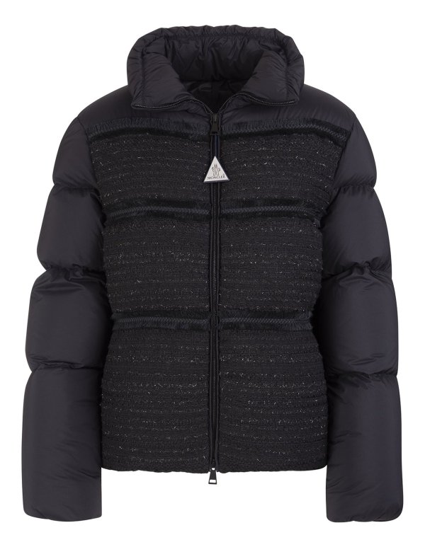 Logo Patch Padded Down Jacket