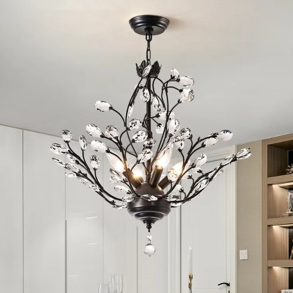 Roberge 4 - Light Unique Classic / Traditional Chandelier