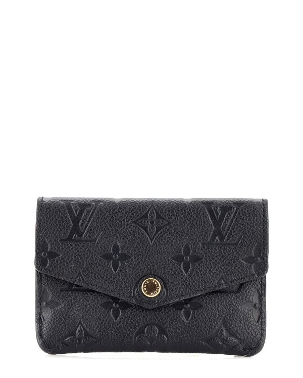 Louis Vuitton Key Pouch Black Monogram Empreinte