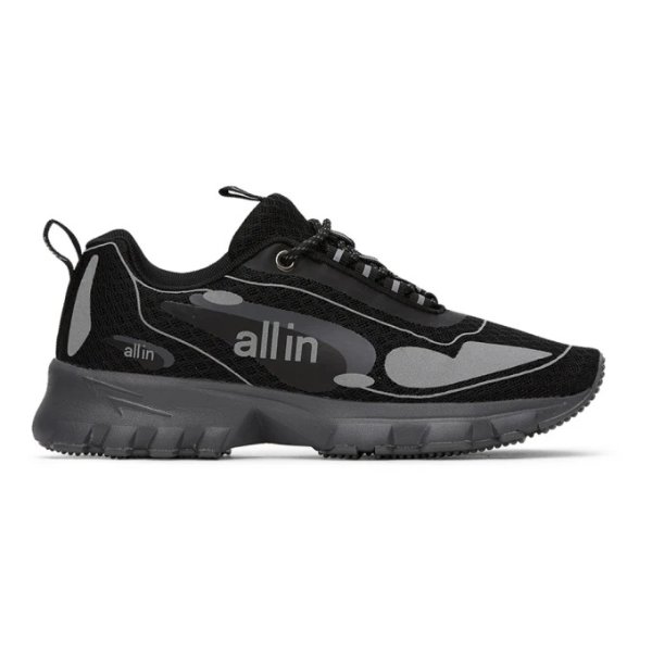 Black & Grey Astro Sneakers