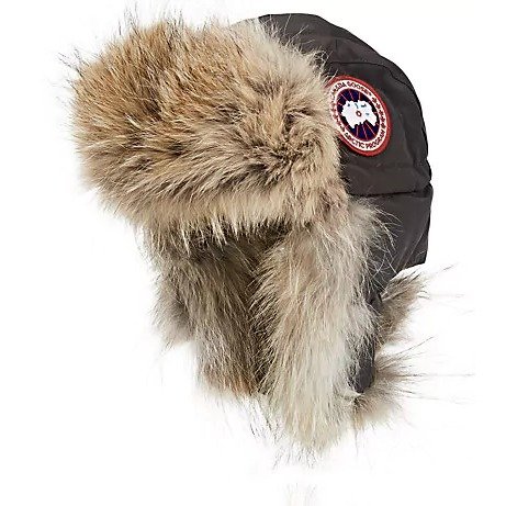 Fur-Trimmed Aviator Hat