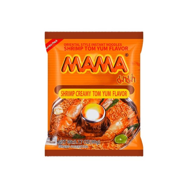 MAMA Instant Noodles Shrimp Creamy Tom Yum Flavor 90g