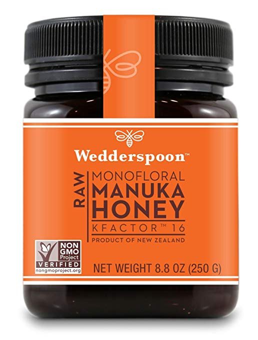 100% Raw Premium Manuka Honey KFactor 16+, 8.8 Ounce