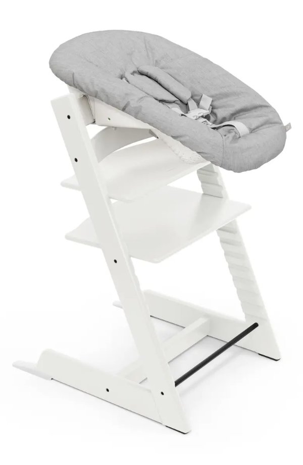 Tripp Trapp® White Chair with Newborn Insert