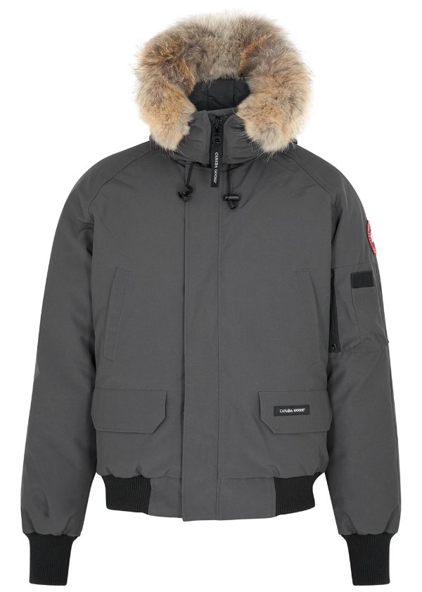 Chilliwack fur-trimmed Arctic-Tech bomber jacket