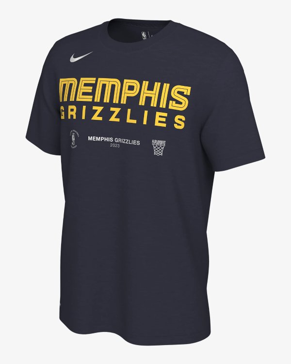 Memphis Grizzlies Men's Nike NBA Playoff Mantra 2023 T-Shirt. Nike.com