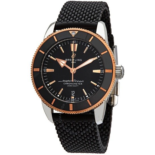 Superocean Heritage II Automatic Chronometer Black Dial Men's Watch UB2030121B1S1