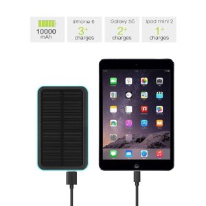 ALLPOWERS™ 10000mAh Solar Battery Charger with iSolar™ Technology for iPhone