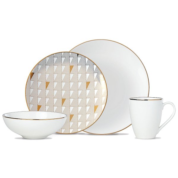 Trianna White&#8482; 4-piece Place Setting