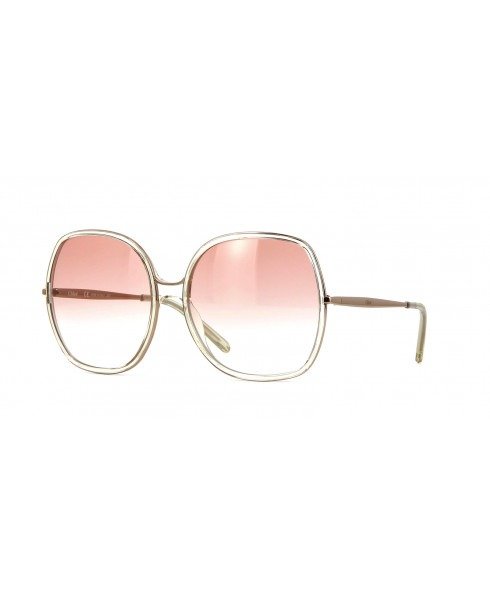 CE725S 799 - Women's Light Yellow Crystal and Gold Sunglasses