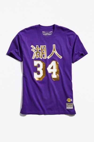 Mitchell & Ness Chinese New Year Los Angeles Lakers Shaquille O’Neal Tee