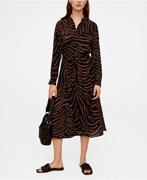 Tiger Print Dress