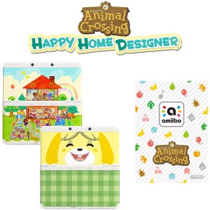 Nintendo New 3DS Handheld Animal Crossing Happy Home Designer Bundle