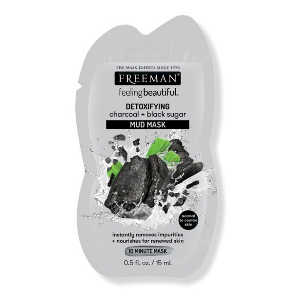 Detoxifying Charcoal + Black Sugar Mud Mask - Freeman | Ulta Beauty
