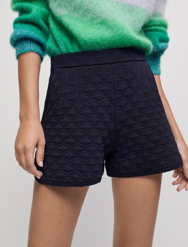 121IONNEA Quilted shorts