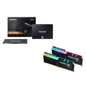 Samsung 860 EVO 1TB SSD + G.SKILL TridentZ RGB 16GB Memory