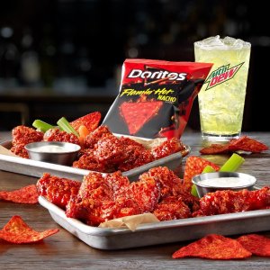 Only $1New Release: Buffalo Wild Wings Doritos Flamin' Hot Nacho Flavored Sauce