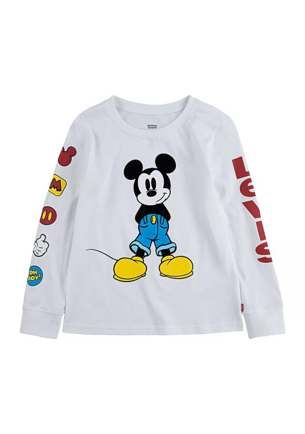 Boys 4-7 Mickey in Blue Jeans Graphic T-Shirt
