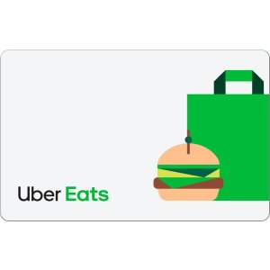 Uber Eats $100 电子礼卡