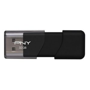 PNY Attaché 32GB USB 2.0 Flash Drive P-FD32GATT03-GE