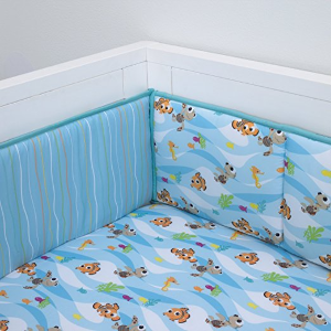 Disney 主题婴儿床围护栏4件套，三种图案可选