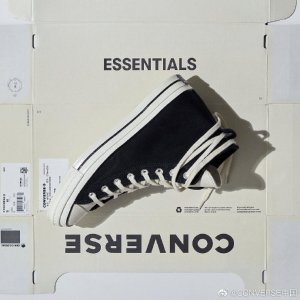 上新：FOG Essentials x Converse 合作款 Chuck 70 帆布鞋