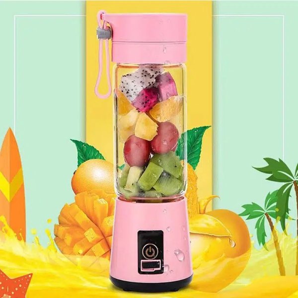 Portable Usb Electric Fruit Juicer Handheld Smoothie Maker - Temu