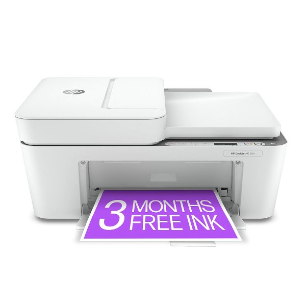 DeskJet 4155e Wireless All-in-One Color Printer with 3 months Free Ink with+ (26Q90A)