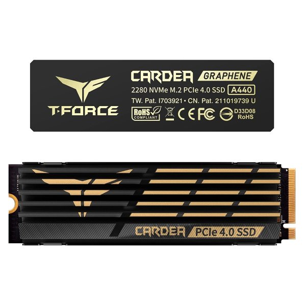 T-FORCE CARDEA A440 M.2 2280 2TB PCIe4.0 固态硬盘