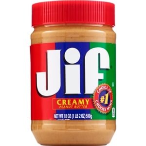 Jif Peanut Butter (Extra Crunchy or Creamy)