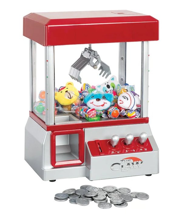 Claw Arcade Game & Plush Toy Set