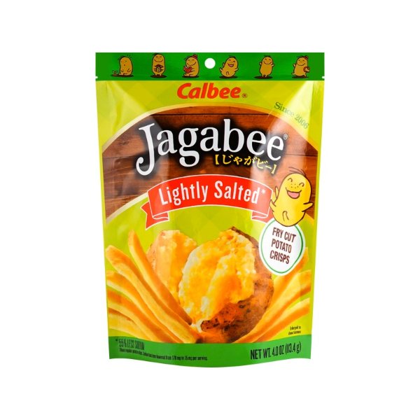CALBEE卡乐B JAGABEE宅卡B 薯条先生 淡盐原味 113.4g