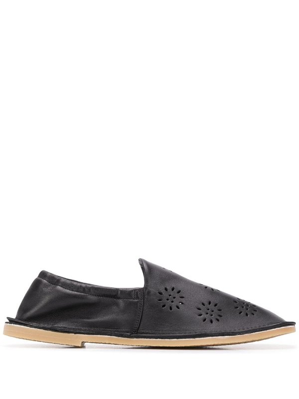 perforated loafers
