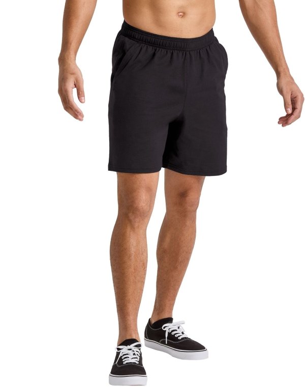 Men's Shorts 100% Cotton Jersey Originals Classic fit 7 in inseam sz S-2XL