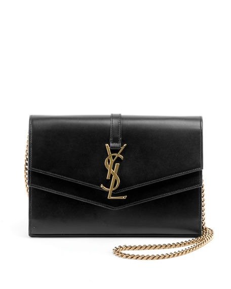 Sulpice Monogram YSL V-Flap Wallet on Chain
