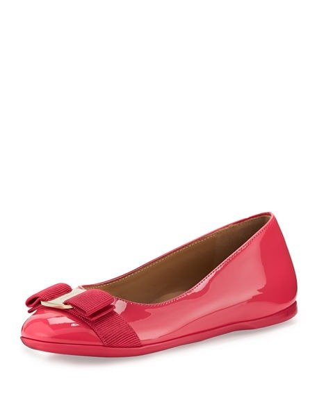 Varina Mini Patent Leather Ballet Flat, Toddler/Youth Sizes 10T-2Y