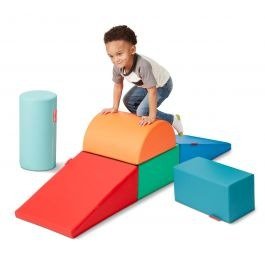 Tumble Town™ Foam Climbing Blocks for Toddlers - Rainbow