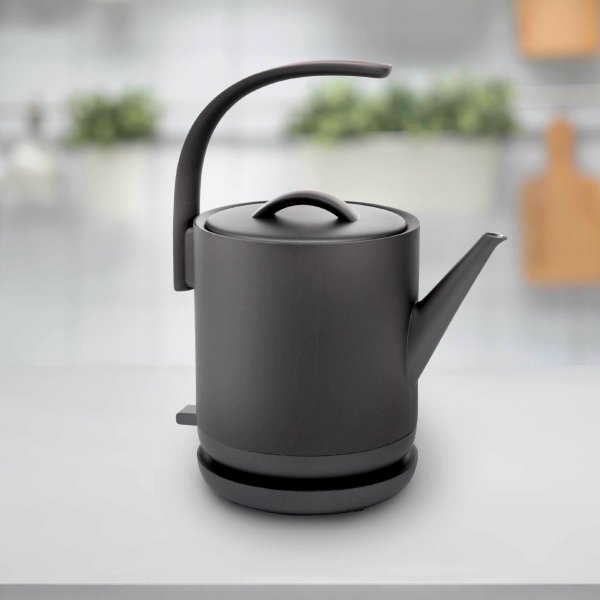 Electric Lightweight Pour-over Kettle for Coffee And Tea, Matte Black