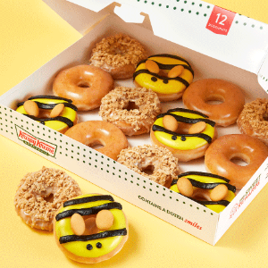 2 weeks onlyNew Release: Krispy Kreme Summer Honey Doughnuts