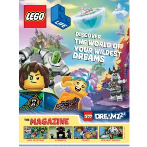 每年5期 免费订阅+免费邮寄不花钱🐏毛 LEGO官网 Life 儿童杂志，拼搭+游戏 添乐趣