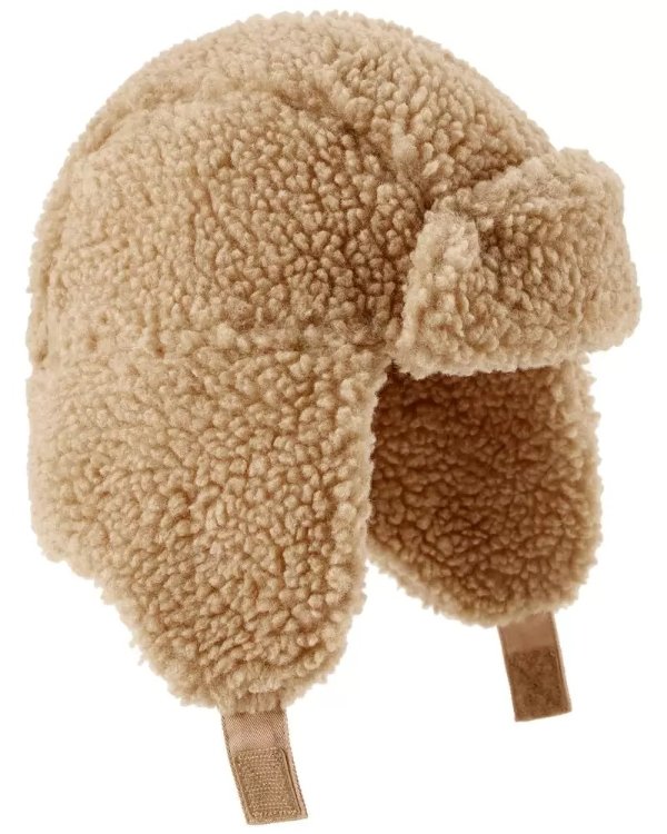羊羔绒小童帽子