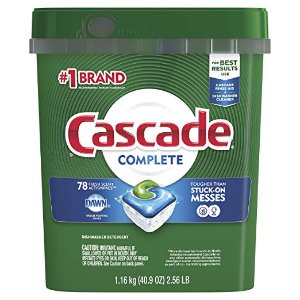 Cascade Complete ActionPacs Dishwasher Detergent  78 Count
