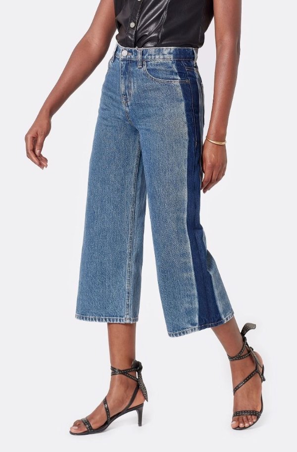 Wilmer Cotton Cropped Pants