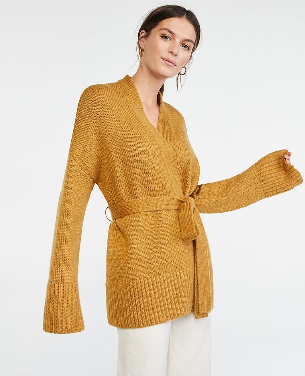 Belted Cardigan | Ann Taylor