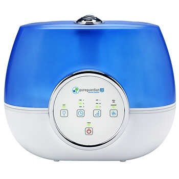 120-Hour 2-gallon Ultrasonic Warm and Cool Mist Humidifier with Aroma Tray